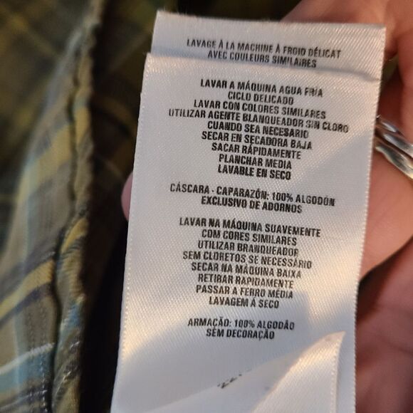 Columbia Men's Plaid Cotton Button Down Shirt - Picture 13 of 14